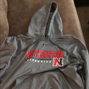 Under Armor sweat shirt. Northeastern University